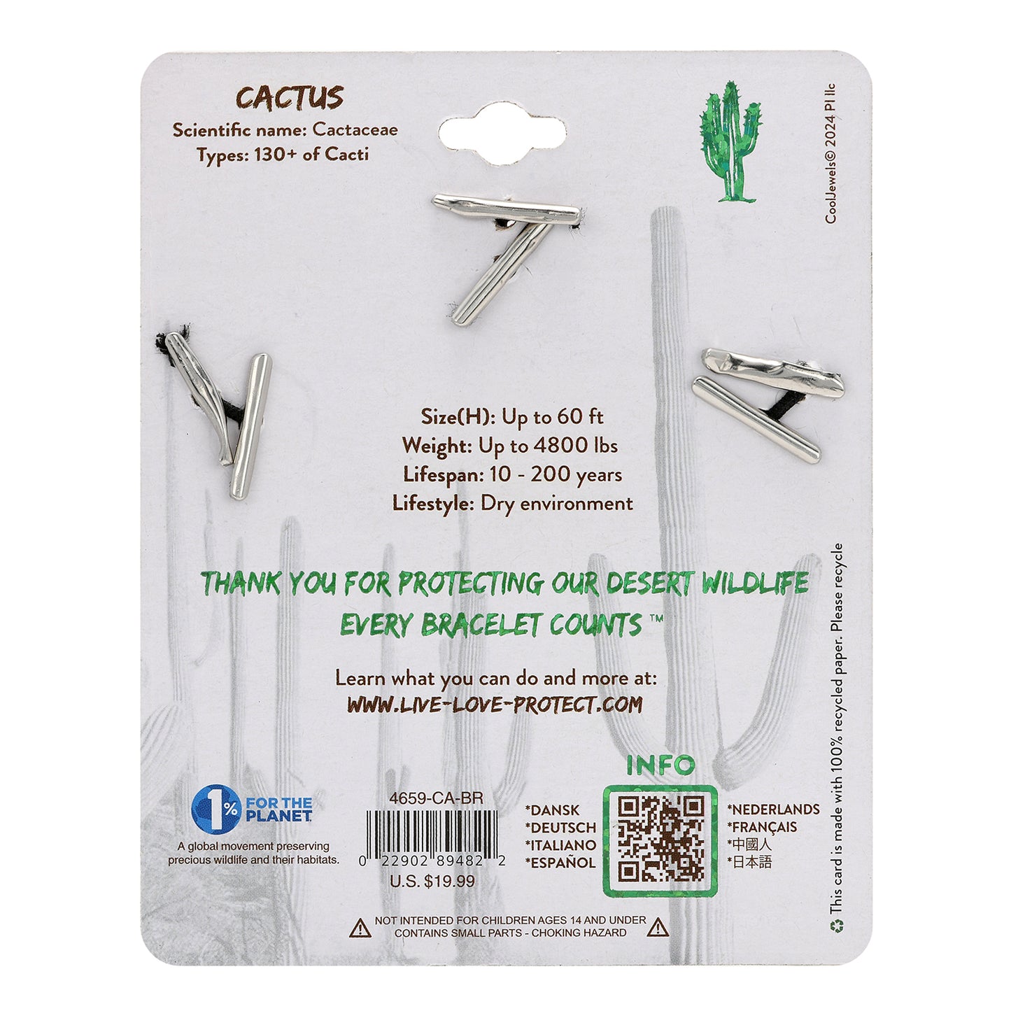 Cactus Bracelet