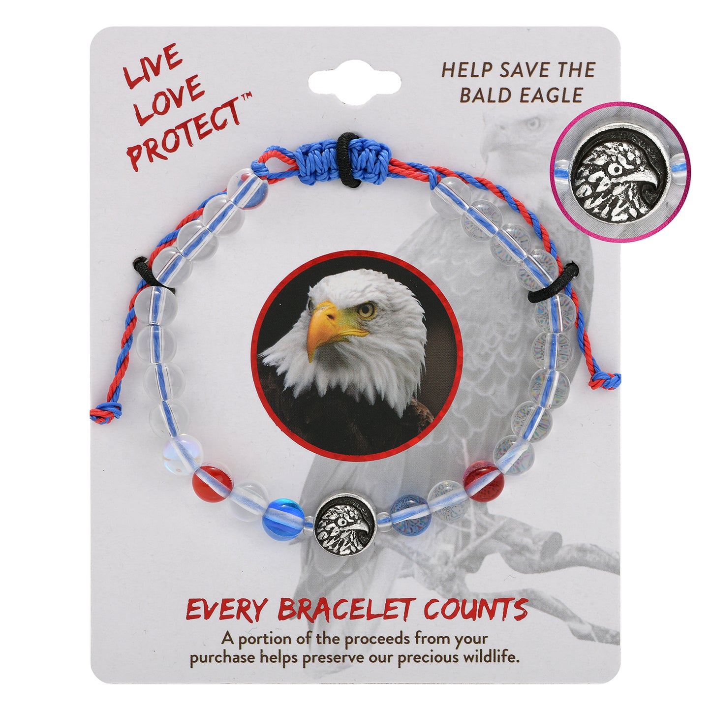 Bald Eagle Bracelet