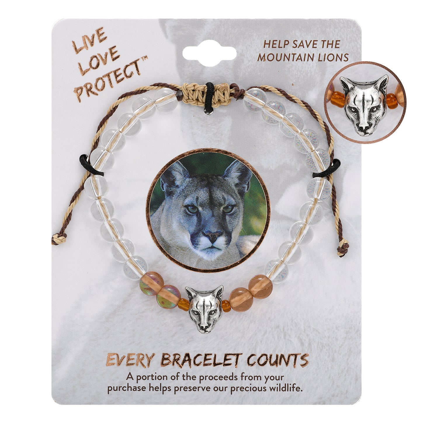 Mountain Lion Bracelet