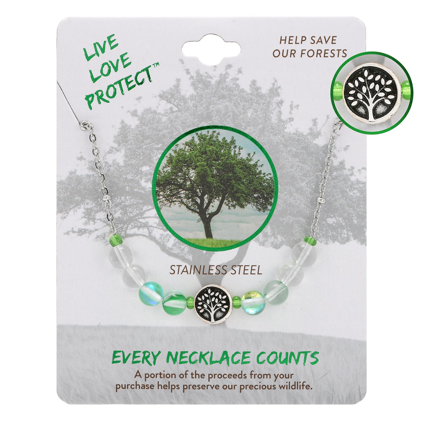 Help Save Our Forest Necklace