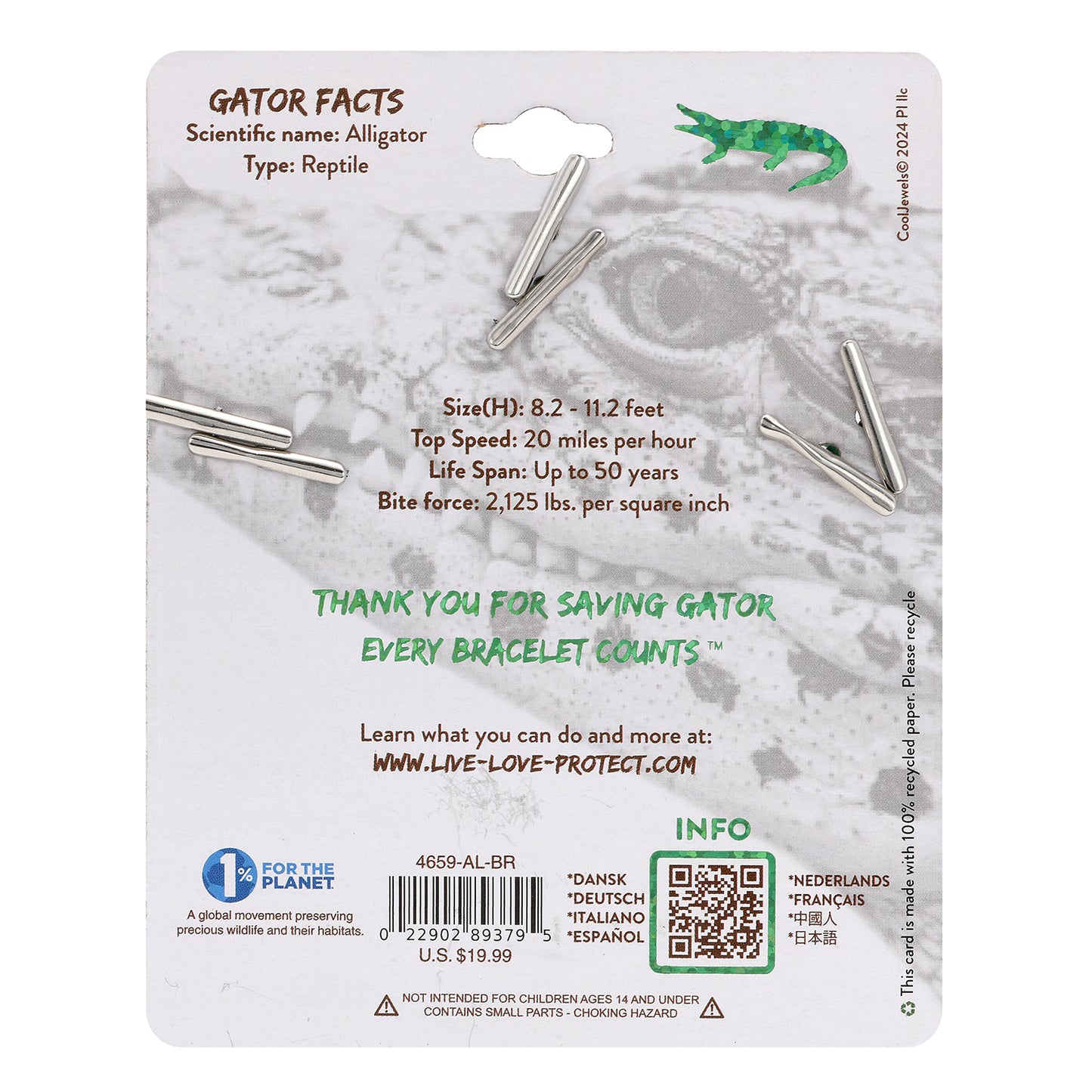 Alligator Bracelet