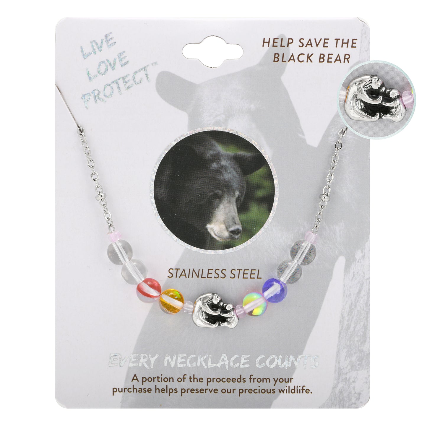 Black Bear Necklace