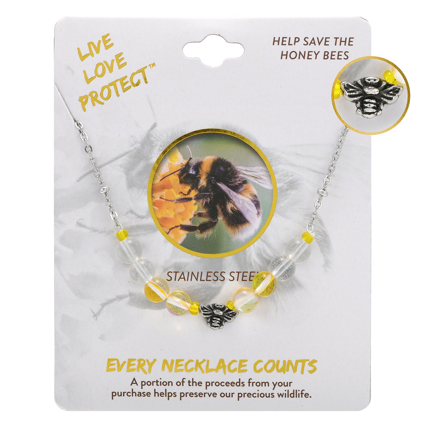 Honey Bee Necklace