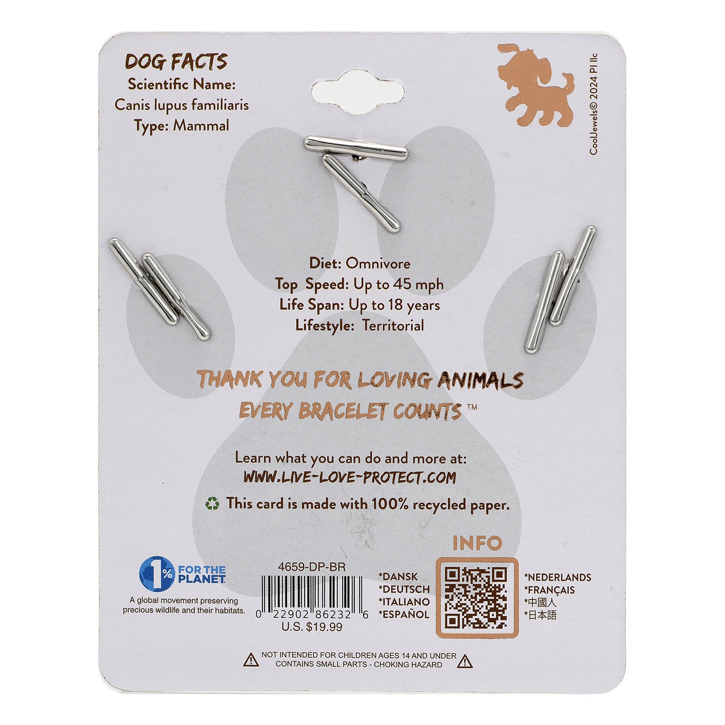 Dog Lover Bracelet