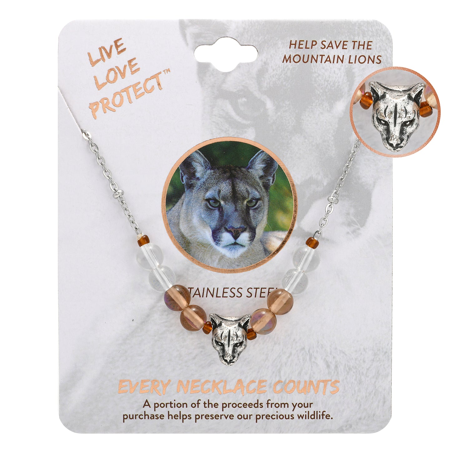 Mountain Lion Necklace