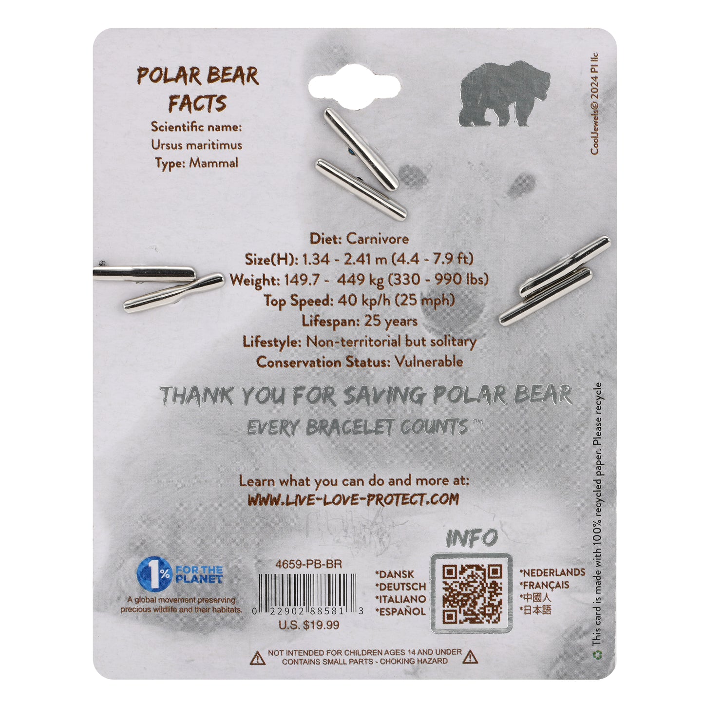 Polar Bear Bracelet