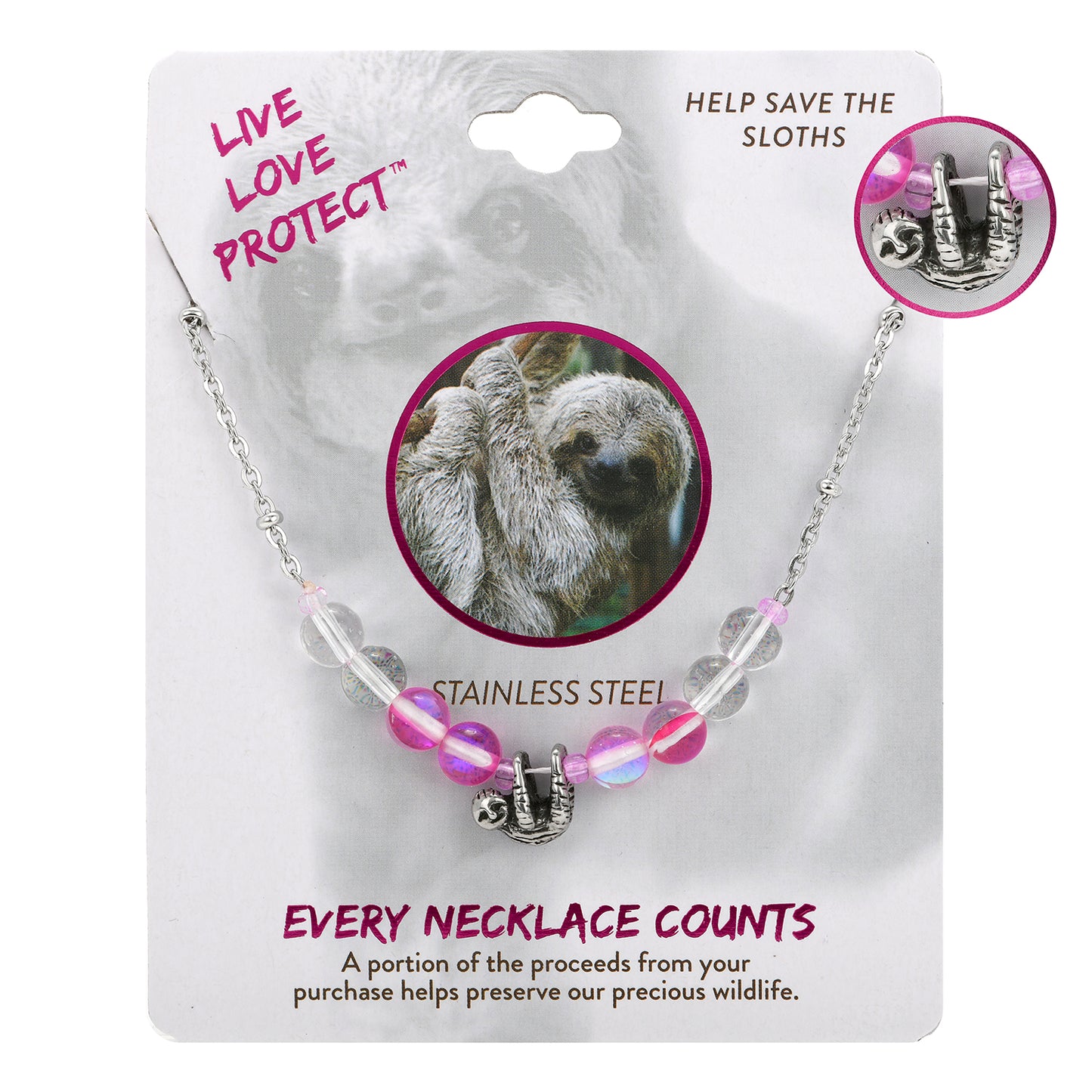 Sloth Necklace