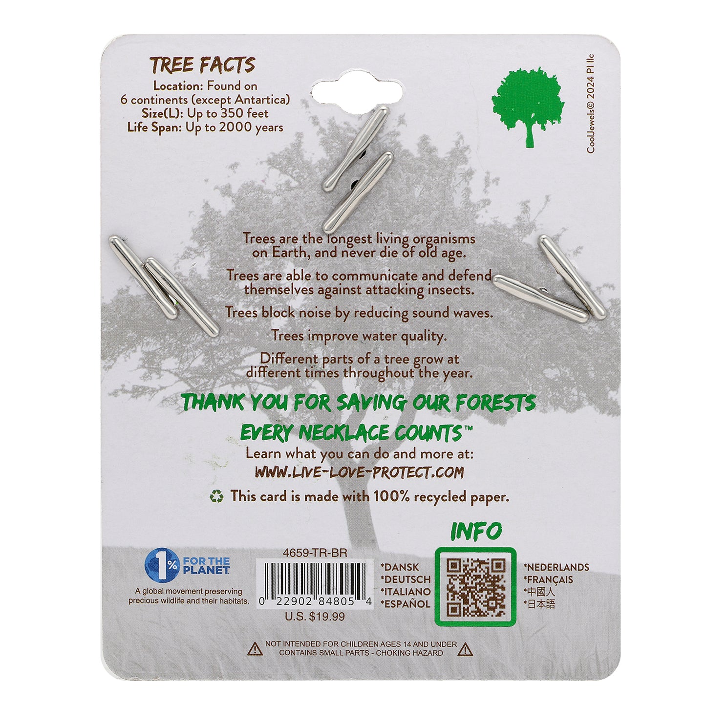 Help Save Our Forest Bracelet
