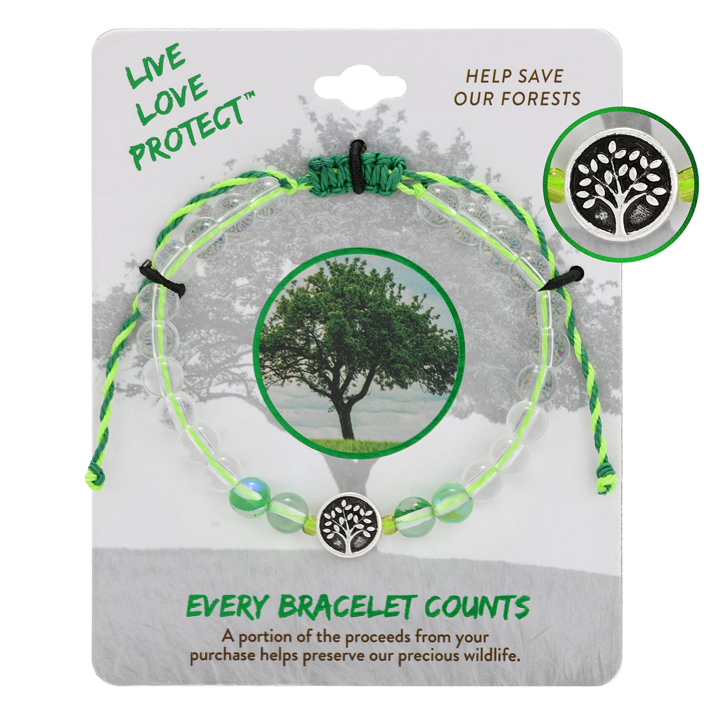 Help Save Our Forest Bracelet