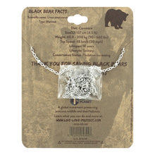 Load image into Gallery viewer, Black Bear Necklace