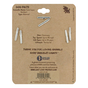 LIVE LOVE PROTECT™ – DOG LOVER CONSERVATION BRACELET