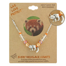 Load image into Gallery viewer, Red Panda Necklace