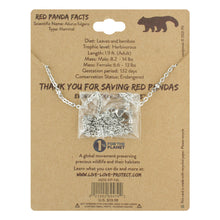 Load image into Gallery viewer, Red Panda Necklace
