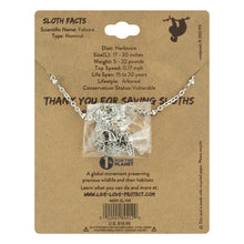 Load image into Gallery viewer, Sloth Necklace
