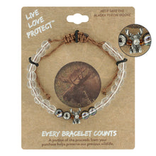 Load image into Gallery viewer, LIVE LOVE PROTECT™ BRACELET WITH MOOSE