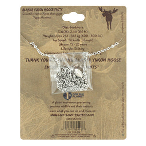 Alaska Yukon Moose Necklace