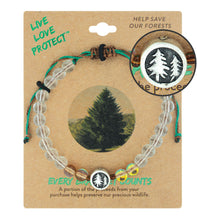 Load image into Gallery viewer, LIVE LOVE PROTECT™ – OUR FOREST CONSERVATION BRACELET