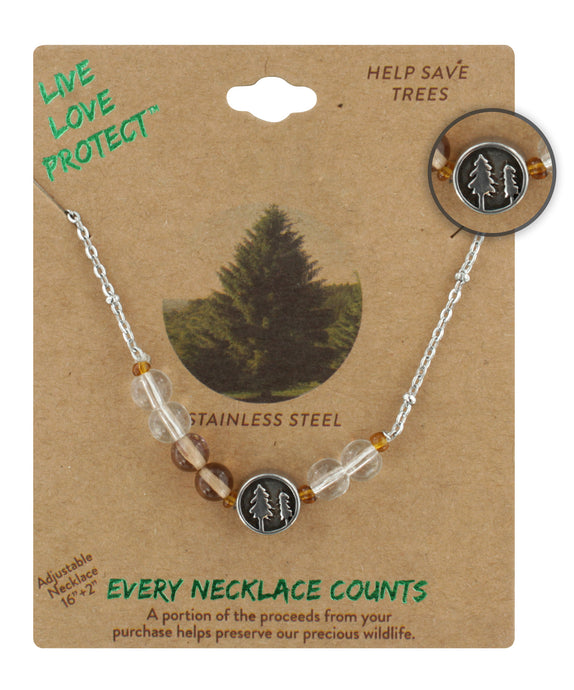 Help Save Tress Necklace