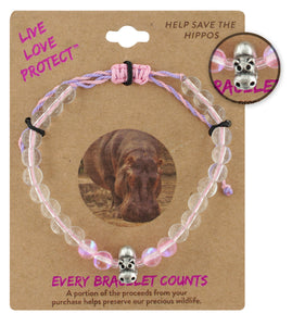 LIVE LOVE PROTECT™ BRACELET WITH HIPPO