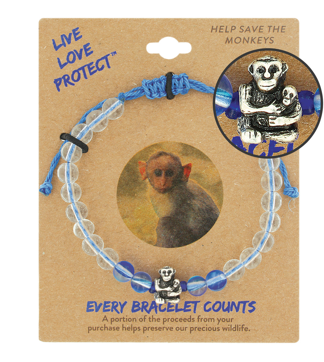 LIVE LOVE PROTECT™ – MONKEY CONSERVATION BRACELET
