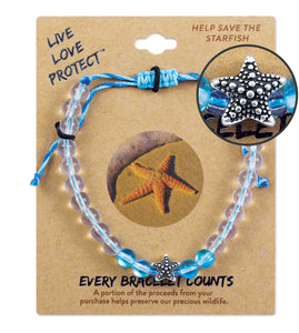 LIVE LOVE PROTECT™ – STARFISH CONSERVATION BRACELET