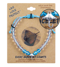 Load image into Gallery viewer, LIVE LOVE PROTECT™ – STINGRAY CONSERVATION BRACELET