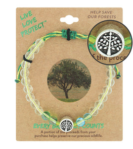 Help Save Our Forest Bracelet
