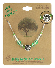 Load image into Gallery viewer, LIVE LOVE PROTECT™ NECKLACE WITH TREES